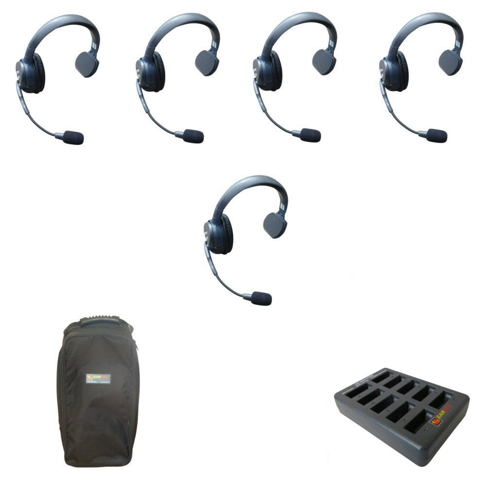 Eartec Ultralite ワイアレスインカム 4set EARTEC ULTRALITE SINGLE SIDED HEADSETS 2 to 5 USERS (1.9GHz