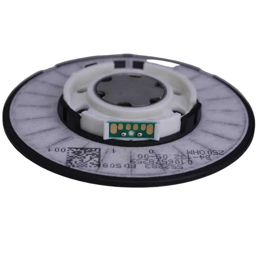 Beyerdynamic DT990 250 ohm loudspeaker driver SKU 952283 — Rear view circular Beyerdynamic headphone driver contact board
