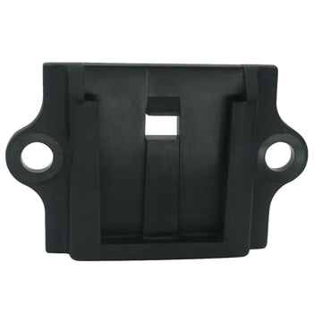 Telex TR80-N TR82-N bracket for belt clip SKU F01U171404 — Telex black plastic bracket for belt clip with two circular holes