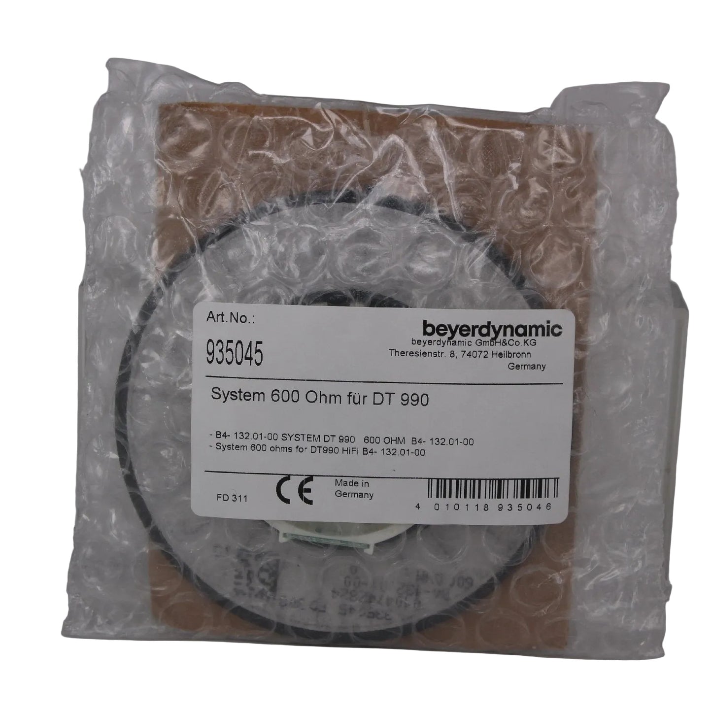 Beyerdynamic DT990 600 ohm loudspeaker driver SKU 935045 — in packaging with label