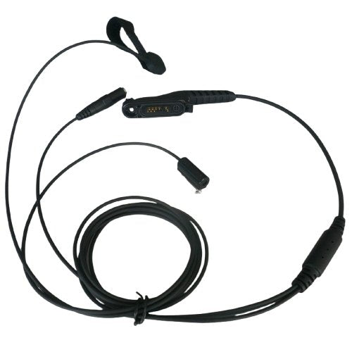 TC4 Motorola MXP600 3-wire surveillance headset 3.5mm socket