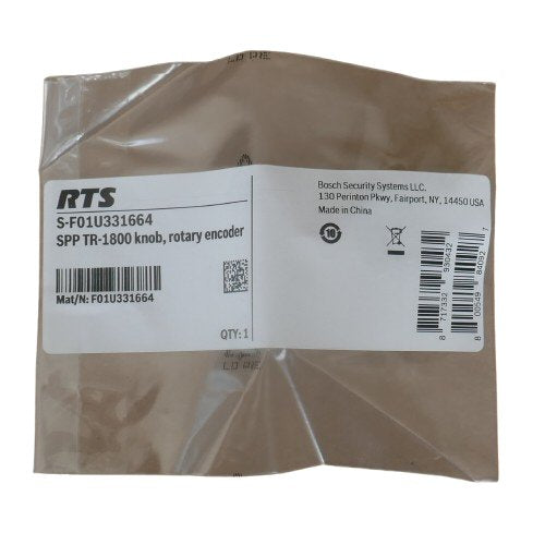 RTS branded packaging with a label on a white background