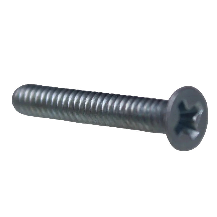 Telex screw with cross head slot for RTS BP325 on a white background