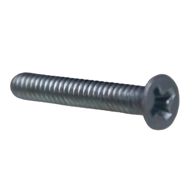 Telex screw with cross head slot for RTS BP325 on a white background