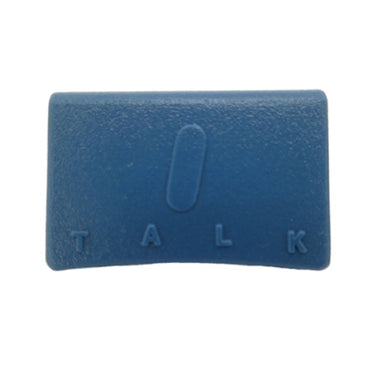 Telex RTS BP325 blue button cover with TALK I text F01U298406 — front view