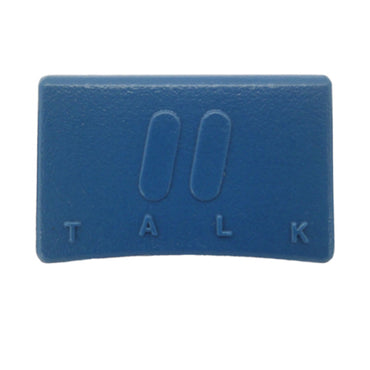 Telex RTS BP325 flexible grey rubberised rotary volume knob cap F01U274862 — front view