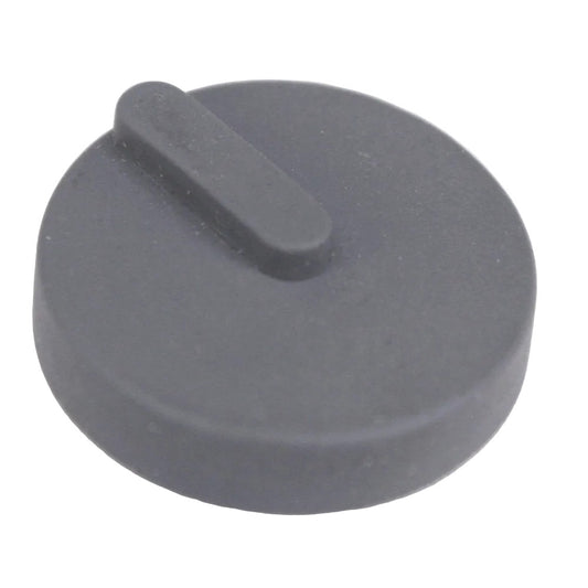 Telex RTS BP325 flexible grey nylon insert for rubberised volume knob cap F01U111072 — front view