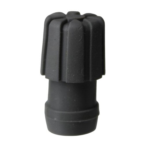 Grey plastic rotary knob cover for BP325 program input level on a white background