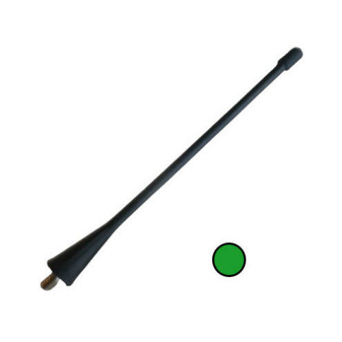 Telex TR700 TR800 TR820 TR3D-N beltpack antenna green dot 636-726MHz SKU F01U412499 — front view
