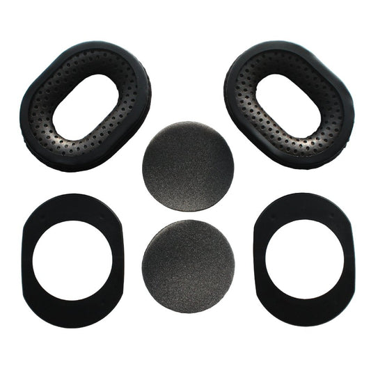 Beyerdynamic DT250 black ear cushion set SKU 942704 — rear view of pair