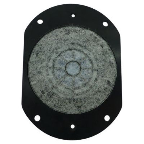 Beyerdynamic loud speaker driver unit with black frame and two solder contacts SKU 913073 — front view