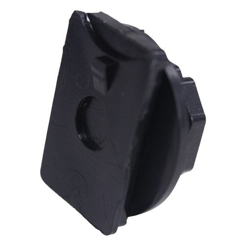 Klick Fast stud adapter for Motorola DP4400 SKU RSTUDSP4000 — angled rear view