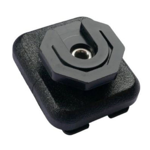 Motorola PMLN5004B Klick Fast stud adapter MTP850 SKU PMLN5004B — black moulded plastic stud adapter