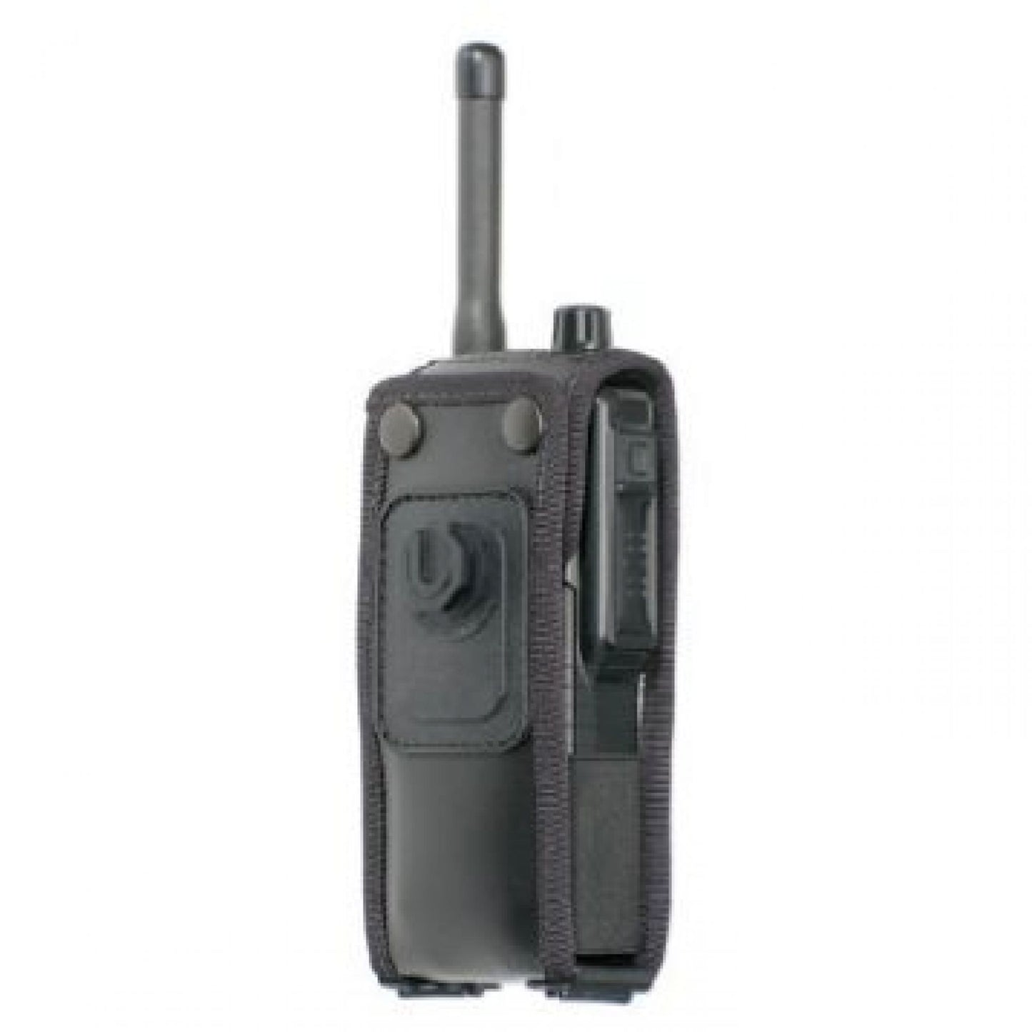 Sepura STP8000 STP9000 Soft Leather case with Klick fast Stud (top loading radio)