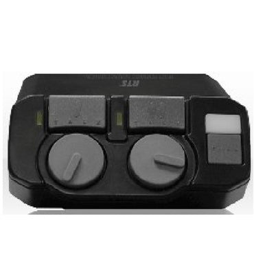 Telex RTS BP325 intercom beltpack top panel control on a white Background