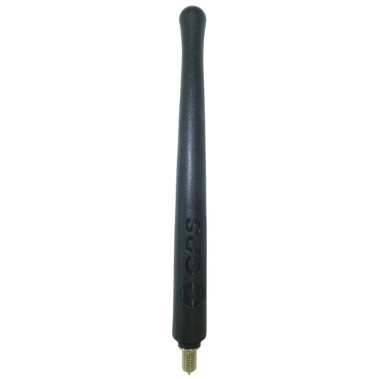 Motorola MTP850 MTP850S Quarter wave long antenna 380-430MHz no stock at time of image SKU 85752279M01 — Motorola antenna with GPS and threaded metal stud