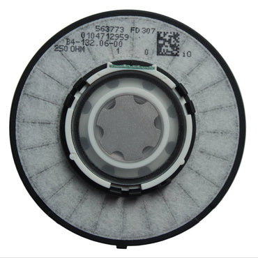 Beyerdynamic DT880 250 ohm loudspeaker driver SKU 963773 — rear view 250 ohm Driver back and white fleece surface