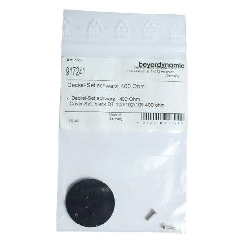 Beyerdynamic retail pack containing DT100 DT109 DT109 impedance disc 400 ohm black SKU 917241
