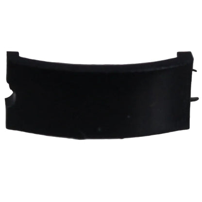 Telex PH44 PH88 Airman 750 Airman 850 headband spring SKU F01U311110 — Telex curved black leaf spring for headphone glider on white background front view