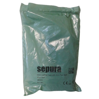 Sepura SC21 Klick Fast Leather Case with Stud