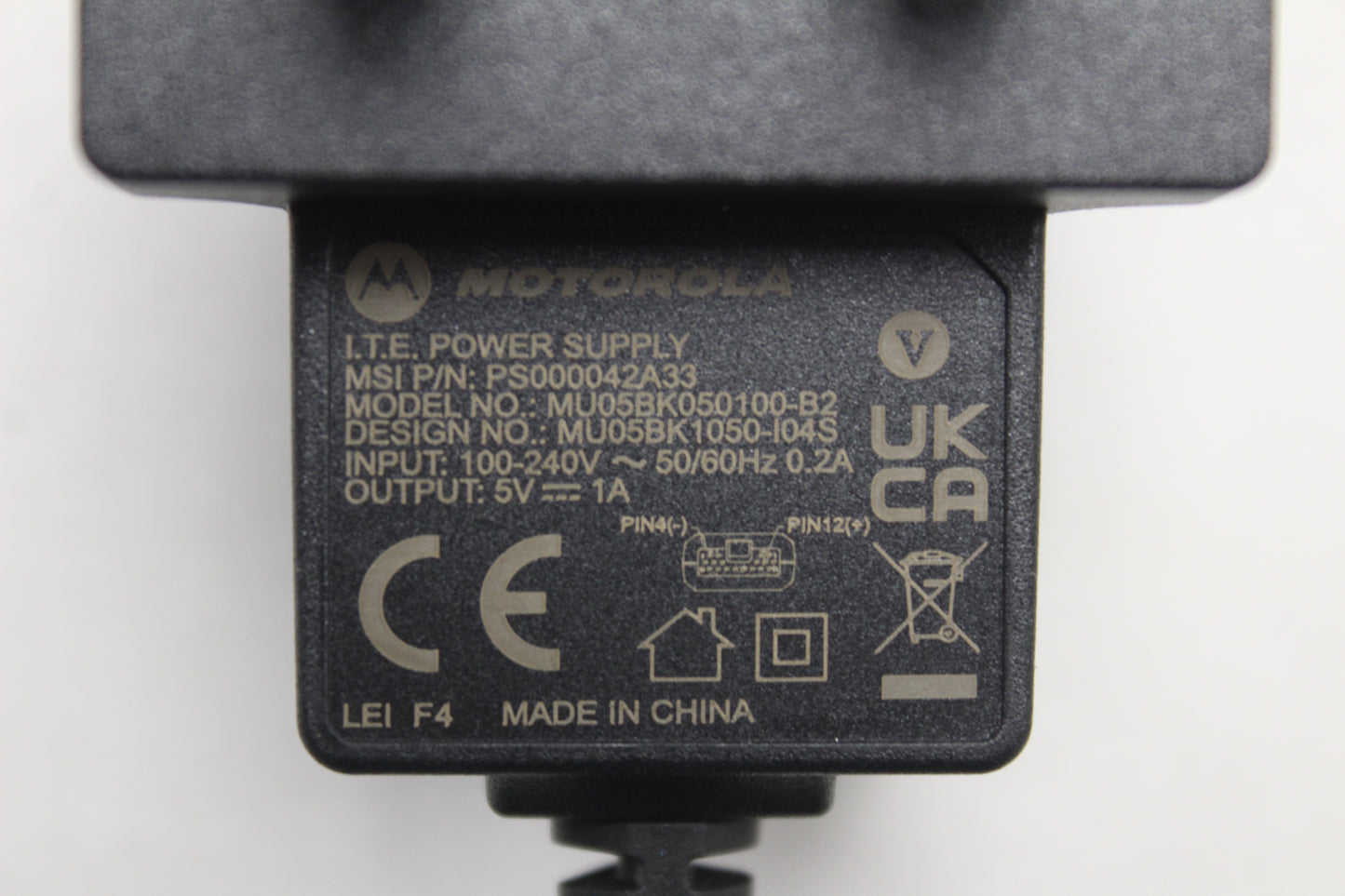 MXP600 MTP3000 and MTP6000 series Personal charger UK
