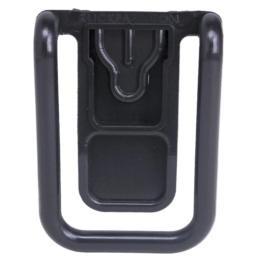Klick Fast black molded belt clip dock SKU DOCK11 rear view