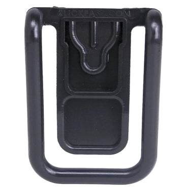 Klick Fast black molded belt clip dock SKU DOCK11 rear view