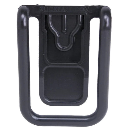 Klick Fast black molded belt clip dock SKU DOCK11 rear view