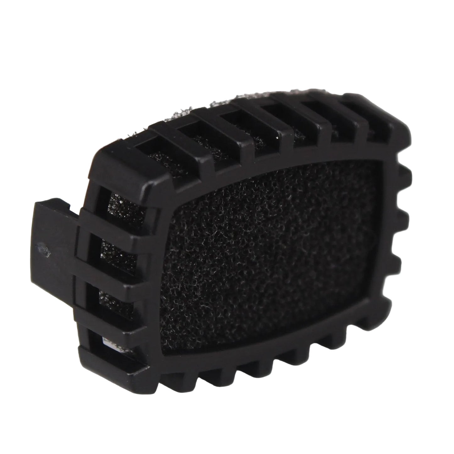 Beyerdynamic black boom arm mic grill for DT108 headset containing  foam infill
