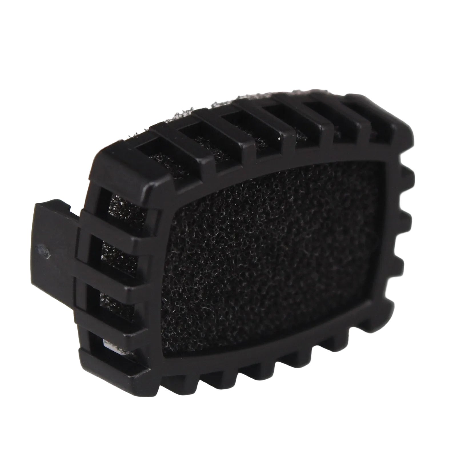 Beyerdynamic black boom arm mic grill for DT108 headset containing  foam infill