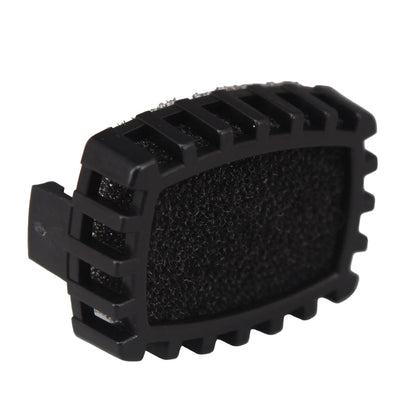 Beyerdynamic black boom arm mic grill for DT108 headset containing  foam infill