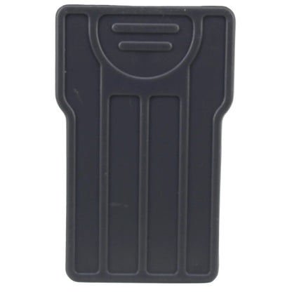Grey plastic belt clip for Eartec HUB SKU HUBBC front view