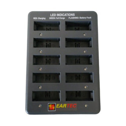 Eartec UltraLITE Battery Charger 10 slot