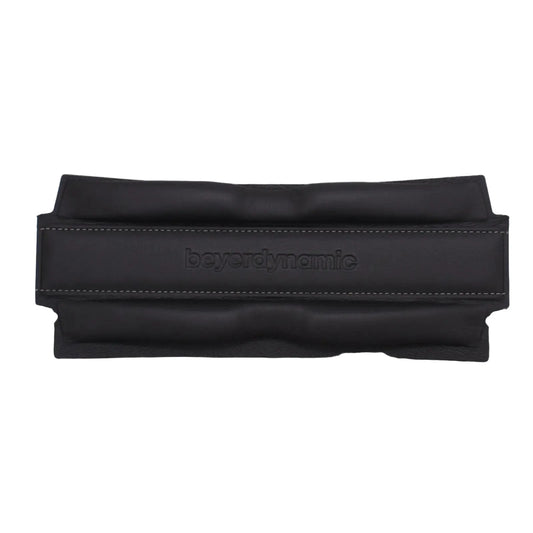 Beyerdynamic DT1770 headband cushion SKU 1000761 — Black padded headband cushion Beyerdynamic DT1770 unfolded