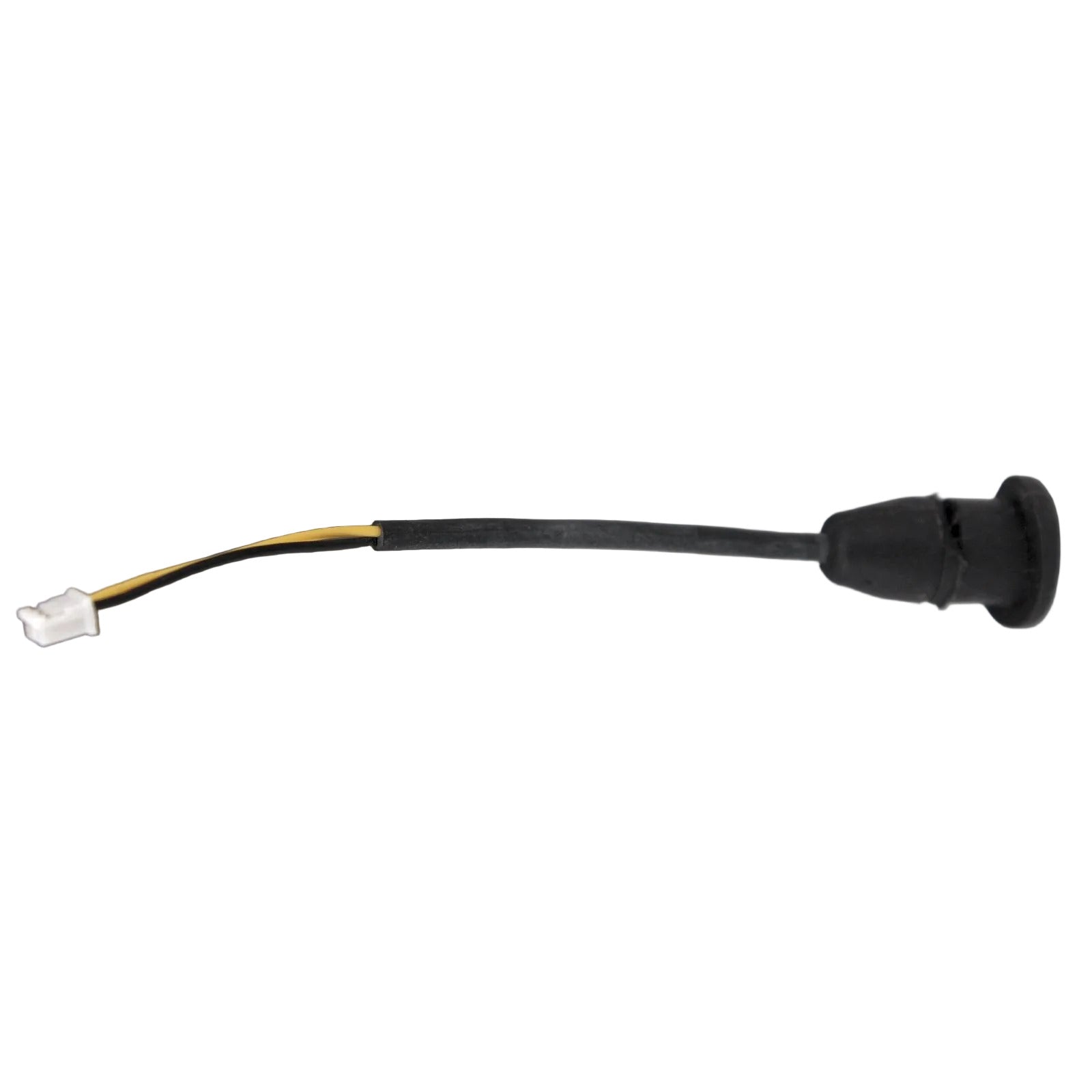 Swatcom camera headset 2-pin socket for mic boom SKU AK-MS — side facing microphone socket and Molex connector