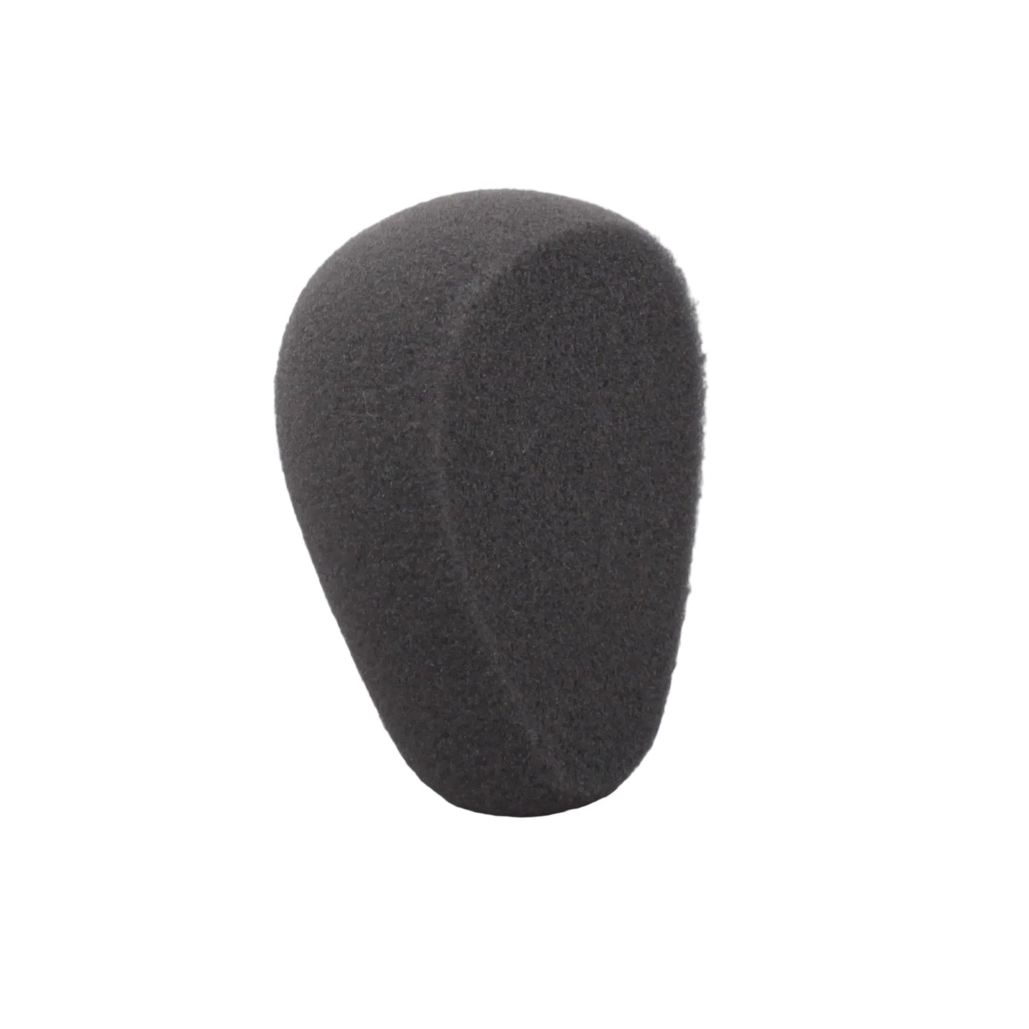 Akabel Swatcom camera headset foam windsock for boom microphone SKU MD006-05 — Black foam microphone windsock shown on a white background
