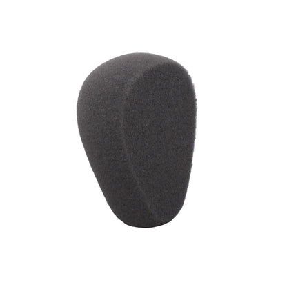 Akabel Swatcom camera headset foam windsock for boom microphone SKU MD006-05 — Black foam microphone windsock shown on a white background