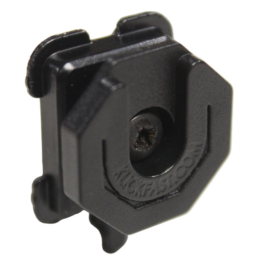 Black plastic KlickFast stud adaptor
