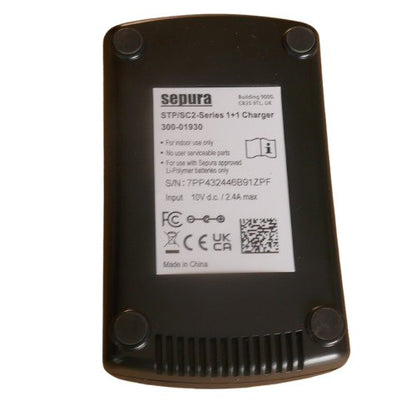 Sepura SC21 Desktop Charger (UK) for both radio and a spare battery