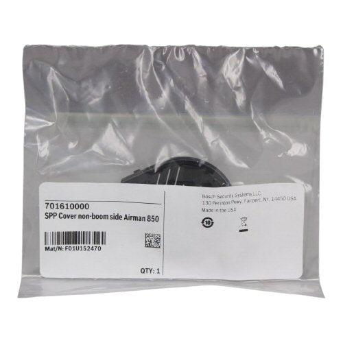 Telex retail pack containing one black Cover non-boom side Airman 850