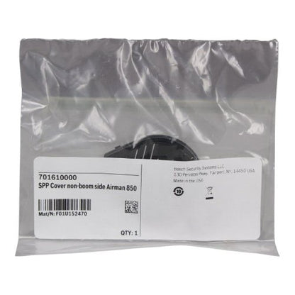 Telex retail pack containing one black Cover non-boom side Airman 850