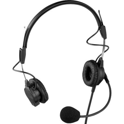 Telex RTS PH44 light weight double sided headset with XLR4F SKU F01U117497 — Double sided communications intercom headset