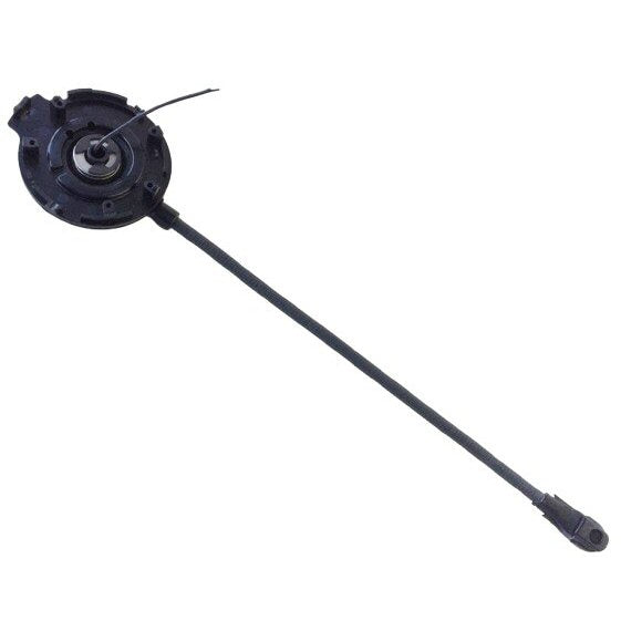 Telex Airman 8 Boom Mic Arm Assembly, black boomside flexible arm showing wire for mic connection on a white background