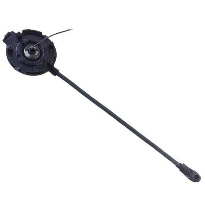 Telex Airman 8 Boom Mic Arm Assembly, black boomside flexible arm showing wire for mic connection on a white background