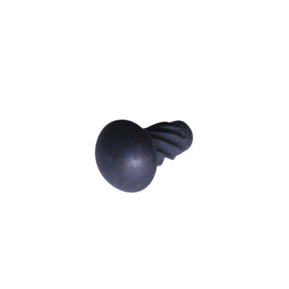 HR 2 Screw Black Zinc slotless U Drive round head