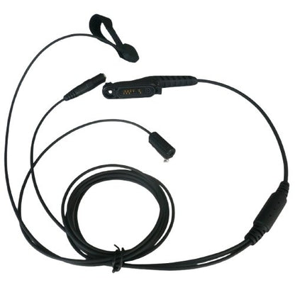 TC4 Motorola MXP600 3-wire surveillance headset 3.5mm socket