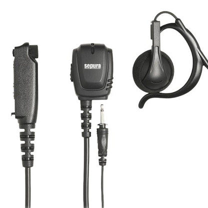 Sepura STP and SC2 series radio 2 Wire Kit G style earspeaker