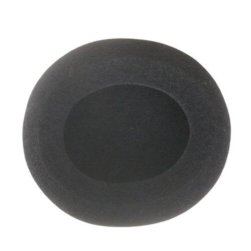 HS1DYN-ECUSI HS1DYN Foam Ear Cushion pack of 1 — rear view black foam ear cushion on a white background