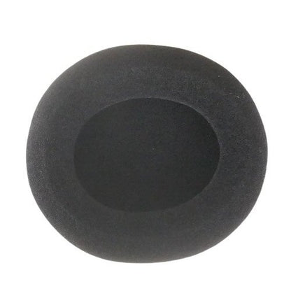 HS1DYN-ECUSI HS1DYN Foam Ear Cushion pack of 1 — rear view black foam ear cushion on a white background