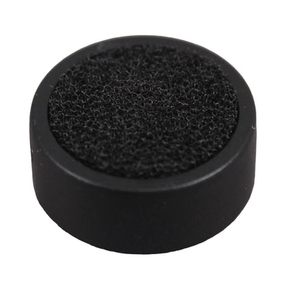 Swatcom black round mic capsule for Broadcast Camera headsets part number AK-MIC01